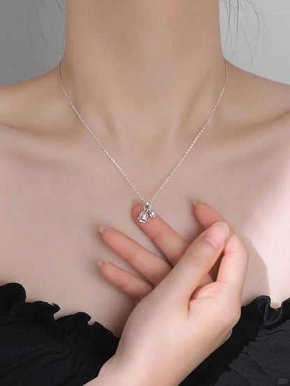 スズランネックレス - s925 - D401021