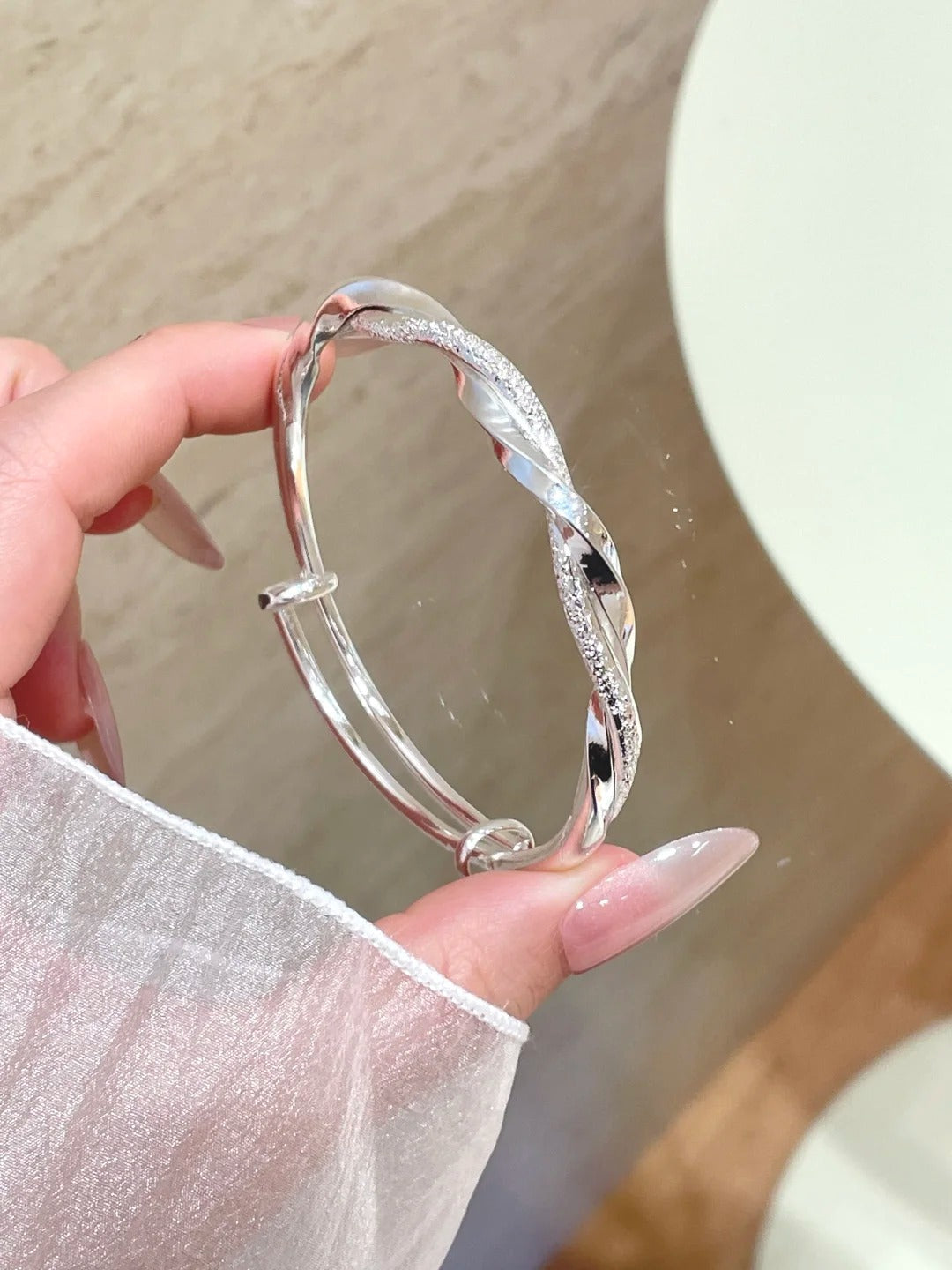 ねじりブレスレット - S999 - K400001