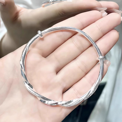 ねじりブレスレット - S999 - K400001