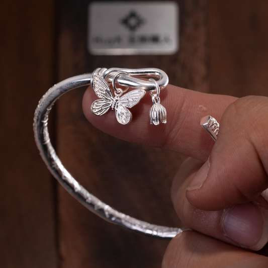 バタフライブレスレット - s999 - K400010