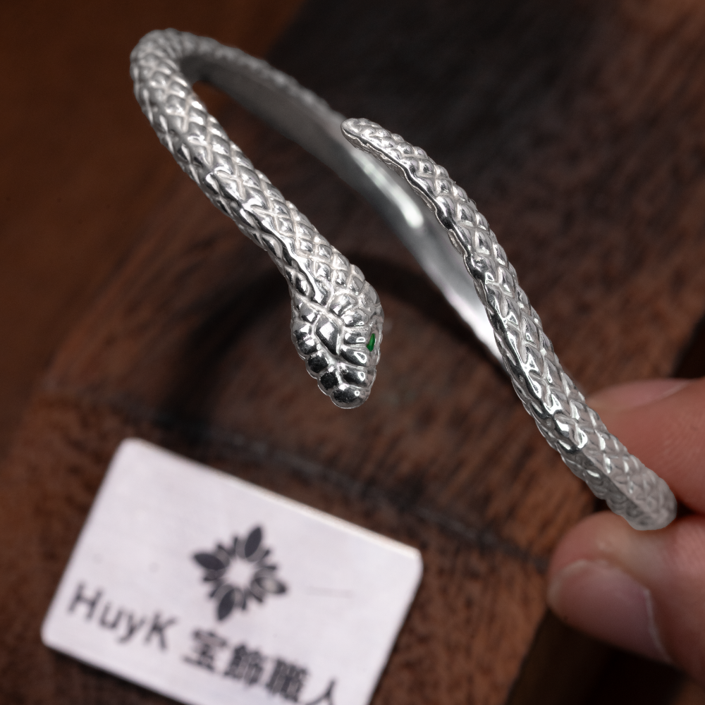 ヘビブレスレット- S999- L001346