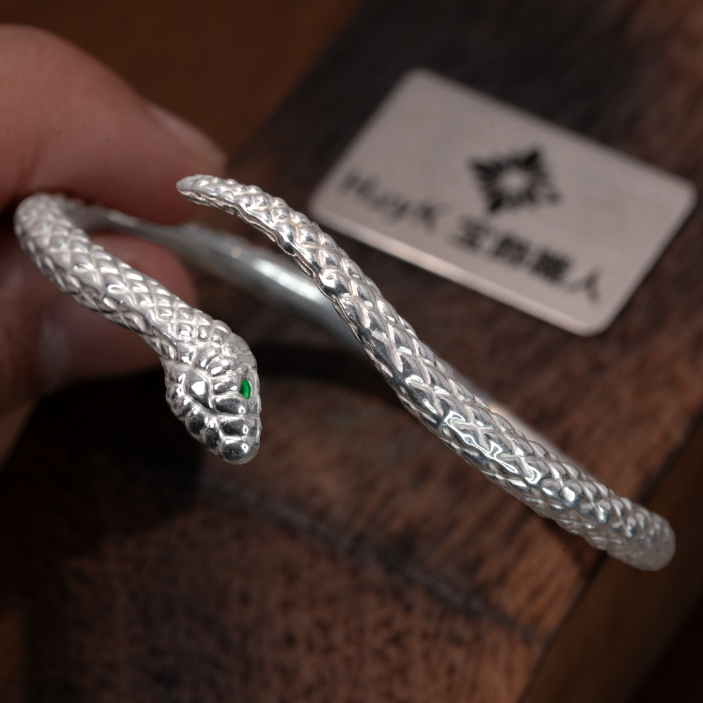 ヘビブレスレット- S999- L001346