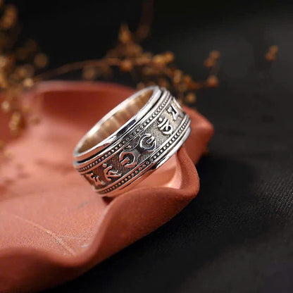 六字陀羅尼の回転リン - S925 - N100886