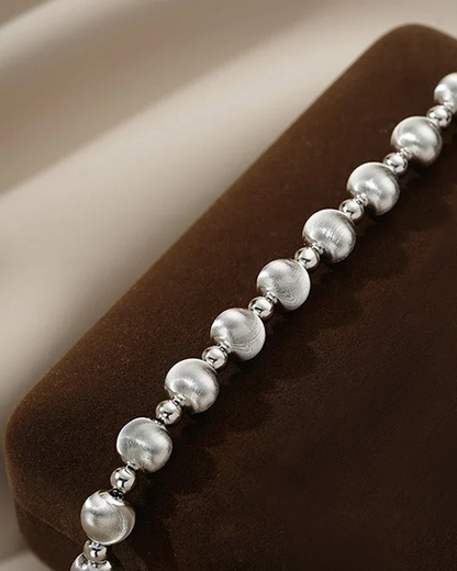 キャッツアイビーズブレスレット - アゲート -  L001274